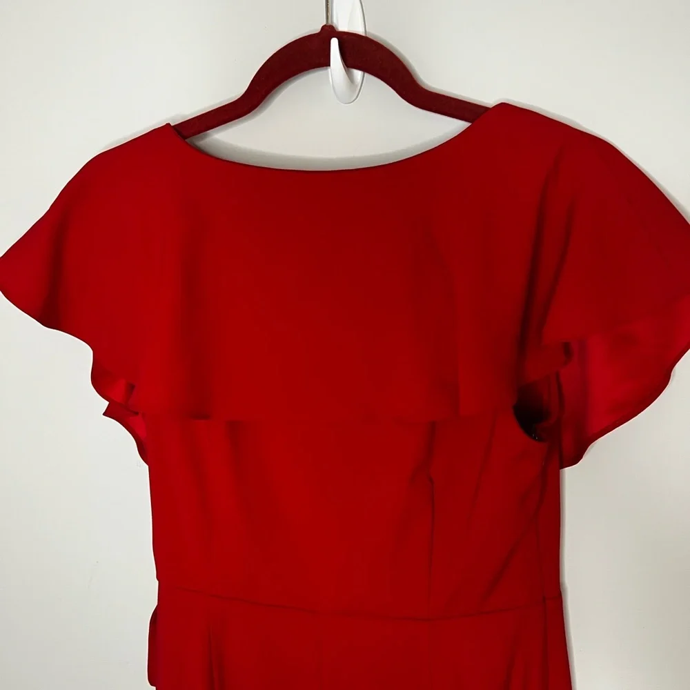Francesca's Claudia Tied Ruffled Jumpsuit Women Size Medium NEW - Picture 7 of 11